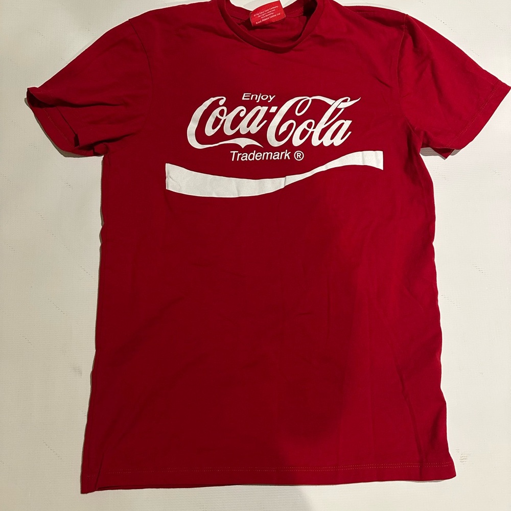 Coca Cola Classic Red Tee for Men